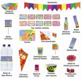 Decoração de Festa Junina - Kit para imprimir