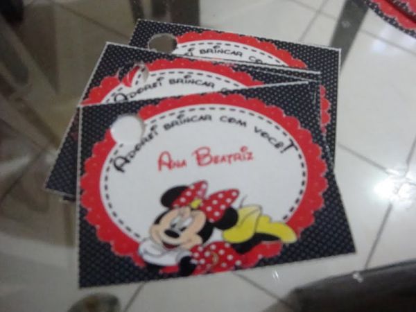 30 tag para lembrancinha personalizada 3x4